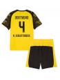 Borussia Dortmund Nico Schlotterbeck #4 Replika Hemmakläder Barn 2025-26 Kortärmad (+ byxor)